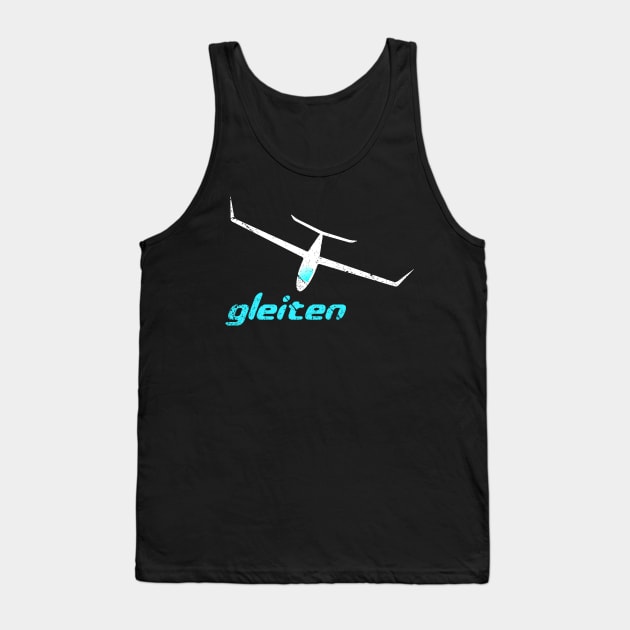 Glider Pilot Tank Top by Johnny_Sk3tch